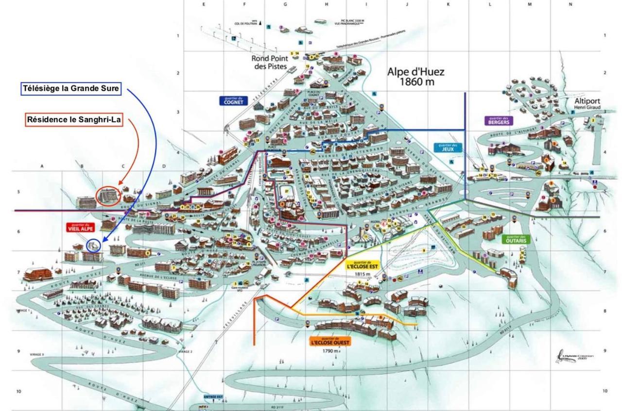 Homency - Residence Le Sanghri-La Alpe d'Huez Екстериор снимка
